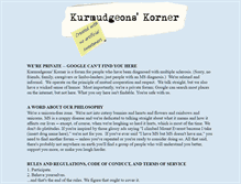 Tablet Screenshot of mskurmudgeonskorner.com